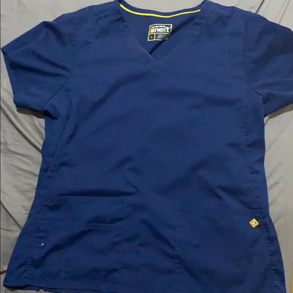 Wonderwink Women’s Navy Scrub Top